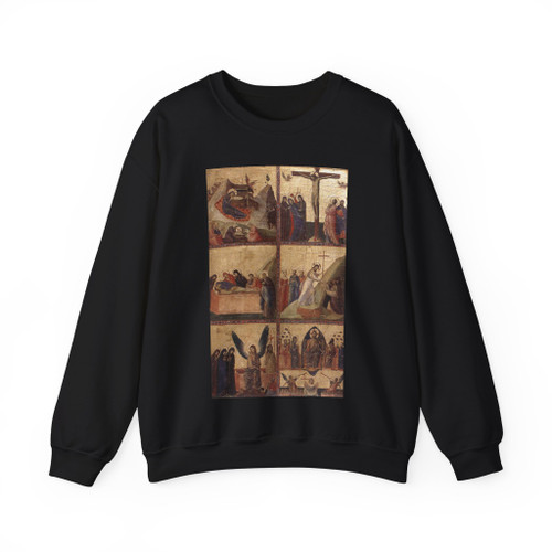 GIOVANNI da Rimini - Stories of the Life of Christ (Artwork) Crewneck Sweatshirt