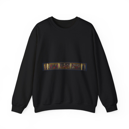 GIOVANNI d'Aalponte - Scenes from the Life of Saint John the Baptist (Artwork) Crewneck Sweatshirt