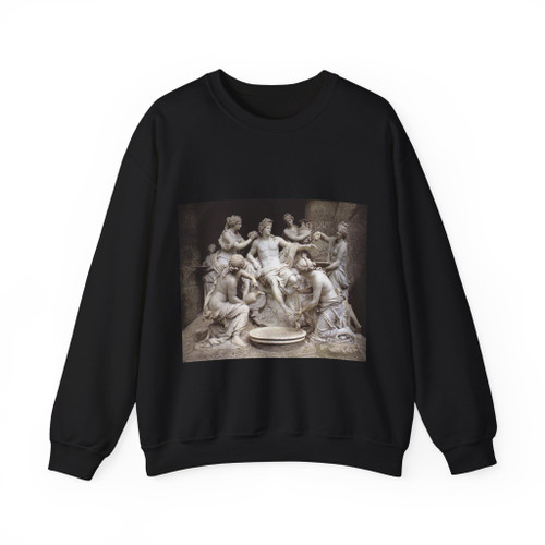 GIRARDON, Francois - Apollon and the Nymphs2 (Artwork) Crewneck Sweatshirt