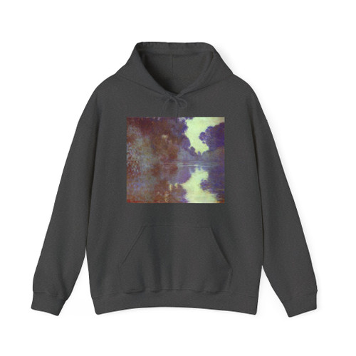MONET, Claude - Branch of the Seine Near Giverny (Artwork) Hoodie