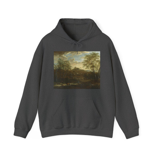 MOUCHERON, Frederick de - An Extensive Wooded Landscape (Artwork) Hoodie