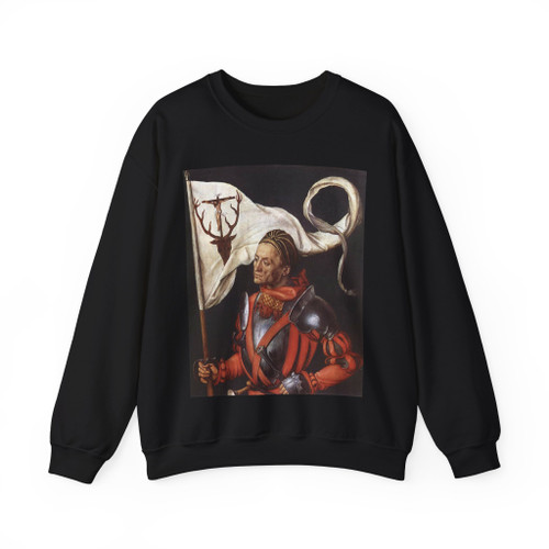 DURER, Albrecht - Paumgartner Altar (detail of right wing) (Artwork) Crewneck Sweatshirt