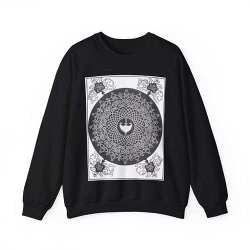 DURER, Albrecht - Pattern from the Series of Six Knots 1 (Artwork) Crewneck Sweatshirt
