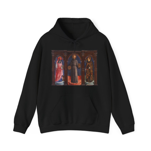 VIVARINI, Antonio - Sts Jerome, Bernardino of Siena, and Louis of Toulouse (Artwork) Hoodie