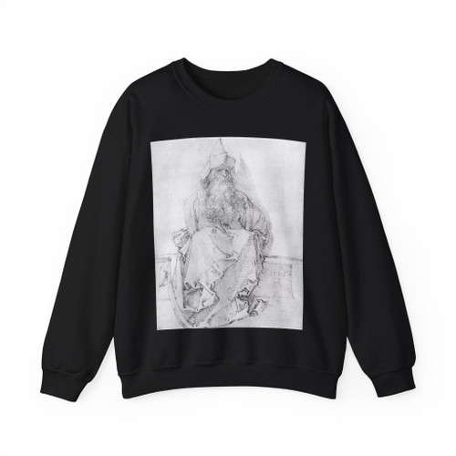 DURER, Albrecht - Seated Prophet (Artwork) Crewneck Sweatshirt