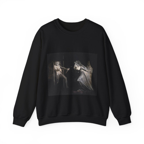 FUSELI, John Henry - Lady Macbeth with the Daggers (Artwork) Crewneck Sweatshirt