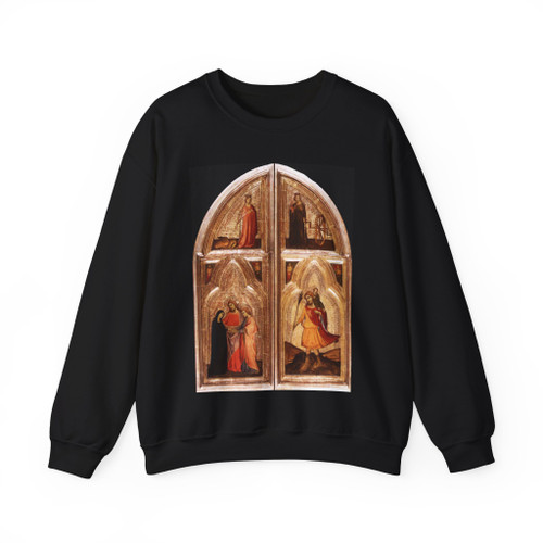 GADDI, Taddeo - Triptych (exterior) (Artwork) Crewneck Sweatshirt