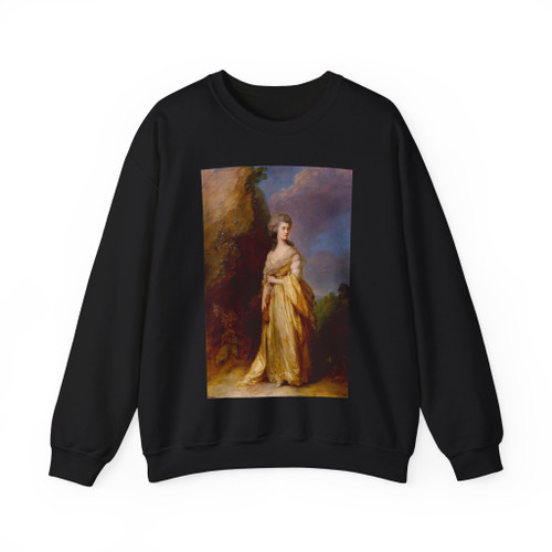 GAINSBOROUGH, Thomas - Gainsborough Thomas 1727-1788 Mrs Peter William Baker 1781 (Artwork) Crewneck Sweatshirt
