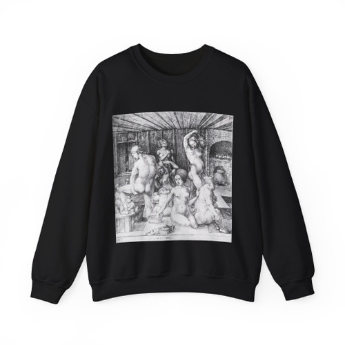 DURER, Albrecht - The Women's Bath (Artwork) Crewneck Sweatshirt