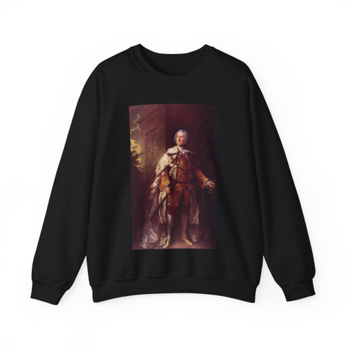 GAINSBOROUGH, Thomas - John, Fourth Duke of Argyll (Artwork) Crewneck Sweatshirt