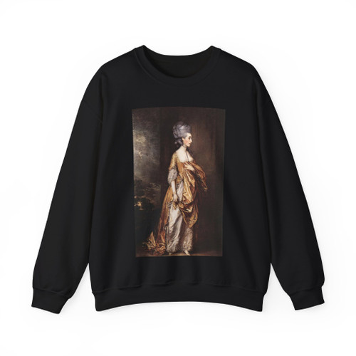 GAINSBOROUGH, Thomas - Mrs Grace Dalrymple Elliot (Artwork) Crewneck Sweatshirt