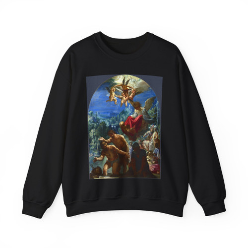 ELSHEIMER, Adam -The Baptism of Christ (Artwork) Crewneck Sweatshirt