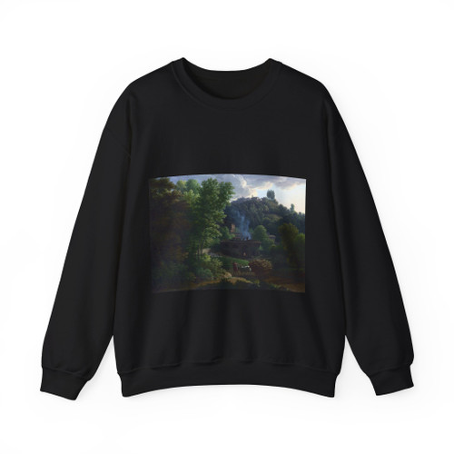 FABRE, Francois-Xavier - Italian Landscape (Artwork) Crewneck Sweatshirt
