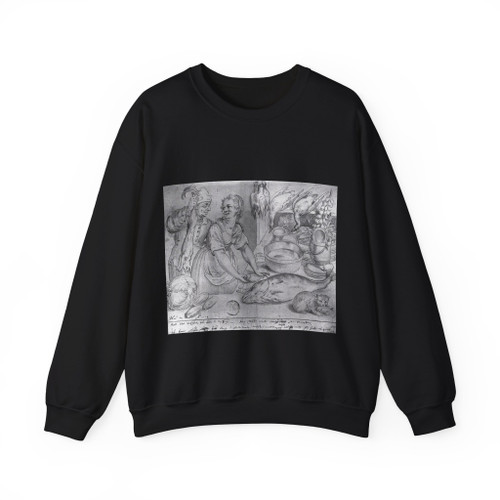 FEDDES, Pieter - Kitchen Scene (Artwork) Crewneck Sweatshirt