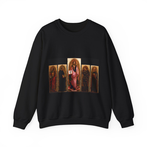 GIAMBONO, Michele - Polyptych of St James (Artwork) Crewneck Sweatshirt
