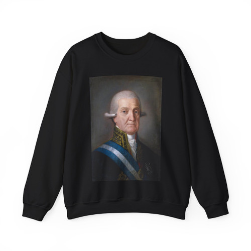 ESTEVE Y MARQUES, Agustin - Portrait of a Gentleman (Artwork) Crewneck Sweatshirt