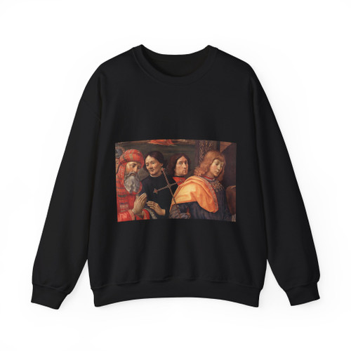 GHIRLANDAIO, Domenico - Adoration of the Magi (detail)2 (Artwork) Crewneck Sweatshirt
