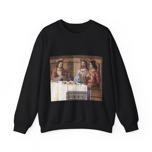 GHIRLANDAIO, Domenico - Last Supper5 (Artwork) Crewneck Sweatshirt