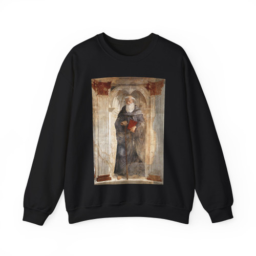 GHIRLANDAIO, Domenico - St Antony (Artwork) Crewneck Sweatshirt