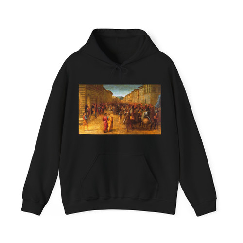 GRANACCI, Francesco - Entry of Charles VIII into Florence (Artwork) Hoodie
