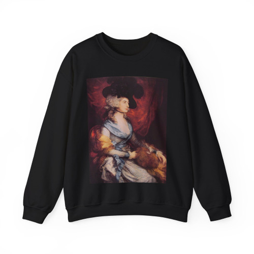GAINSBOROUGH, Thomas - Mrs Siddons (Artwork) Crewneck Sweatshirt