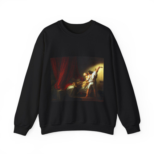 FRAGONARD, Jean-Honore - The Bolt (Artwork) Crewneck Sweatshirt