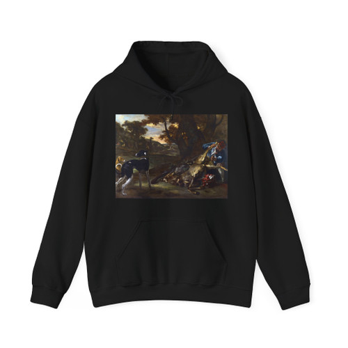 WEENIX, Jan Baptist - A Huntsman cutting up a Dead Deer, with Two Deerhounds (Artwork) Hoodie