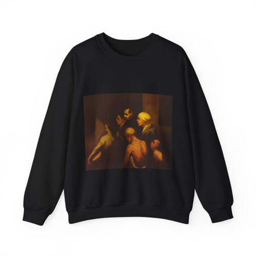 DAUMIER, Honore - 84 (Artwork) Crewneck Sweatshirt