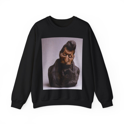 DAUMIER, Honore - Jean-Auguste Chevandier de Valdrome, Parliamentarian (The Fool) (Artwork) Crewneck Sweatshirt