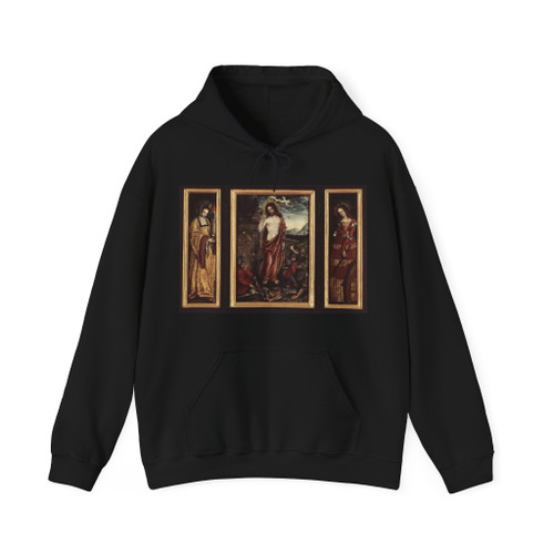 CRANACH, Lucas the Elder - Housealtar of Count William II of Hessen (Artwork) Hoodie