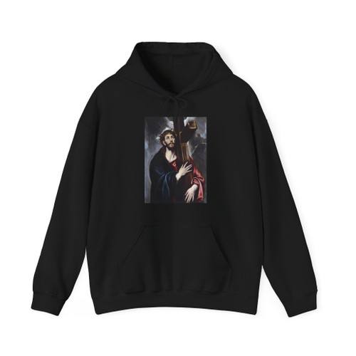GRECO, El -1586-90- Christ Carrying the Cross (Artwork) Hoodie