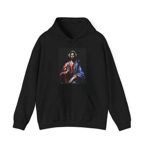 GRECO, El -1610-14 Christ & Apostles- Christ as Saviour (Artwork) Hoodie