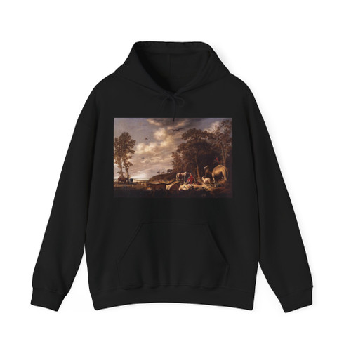CUYP, Aelbert - Orpheus with Animals in a Landscape (Artwork) Hoodie