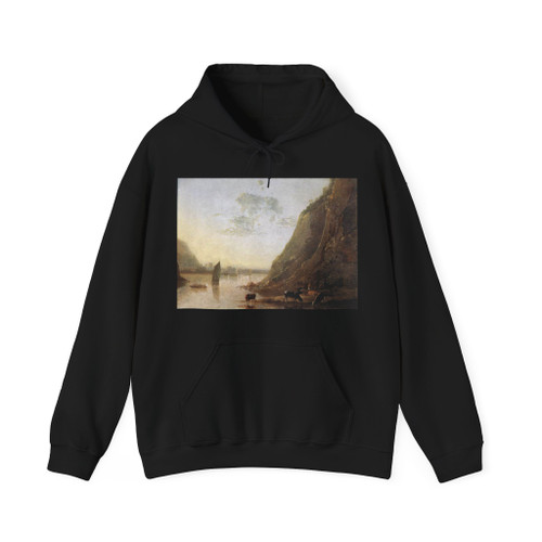 CUYP, Aelbert - River-bank with Cows (Artwork) Hoodie