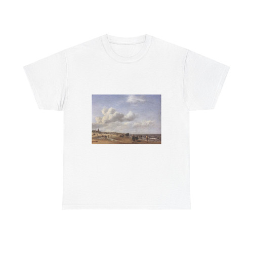 VELDE, Adriaen van de - The Beach at Scheveningen (Artwork) T-Shirt