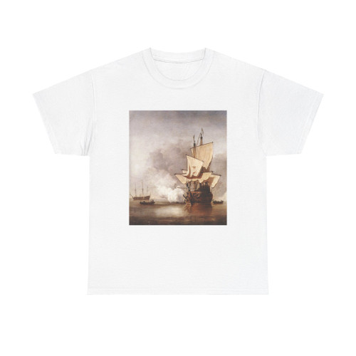 VELDE, Willem van de, the Younger - The Cannon Shot (Artwork) T-Shirt