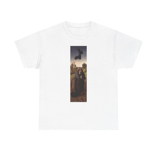 WEYDEN, Rogier van der - Crucifixion Triptych (left wing) (Artwork) T-Shirt