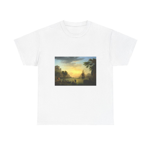 VERNET, Claude-Joseph - A Landscape at Sunset (Artwork) T-Shirt