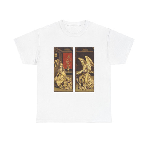 WEYDEN, Rogier van der - Bladelin Triptych (exterior) (Artwork) T-Shirt