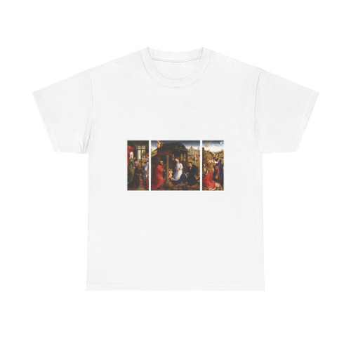 WEYDEN, Rogier van der - Bladelin Triptych (Artwork) T-Shirt