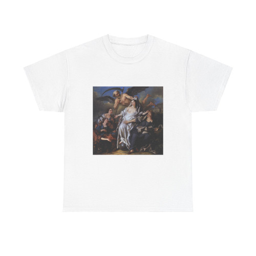 TROY, Jean-Francois de - An Allegory of Time Unveiling Truth (Artwork) T-Shirt