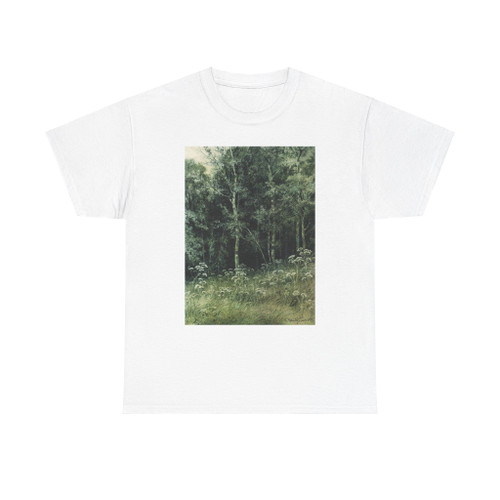 SHISKIN, Ivan Ivanovich - Flowers in the Forest 1877 (Artwork) T-Shirt