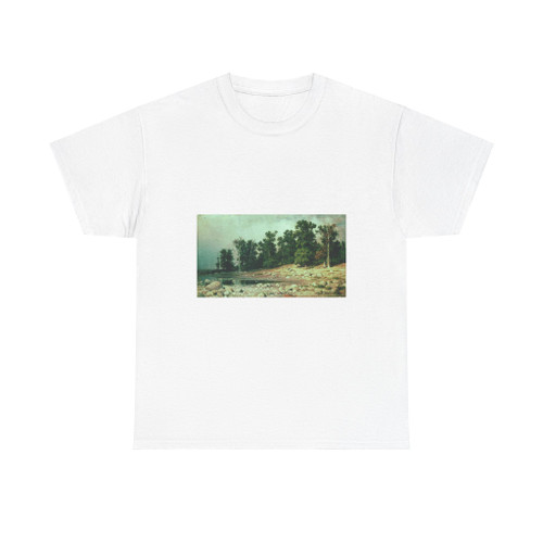 SHISKIN, Ivan Ivanovich - Coast Peter groves in Sestroretsk 1886 (Artwork) T-Shirt