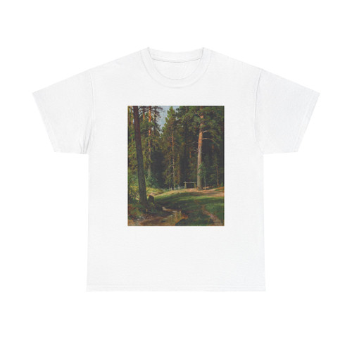 SHISKIN, Ivan Ivanovich - Edge of the Forest 1884 (Artwork) T-Shirt