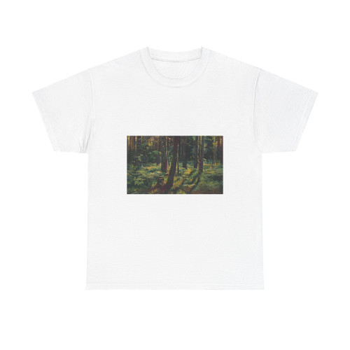 SHISKIN, Ivan Ivanovich - Ferns in the woods. Siverskaya 1883 (Artwork) T-Shirt