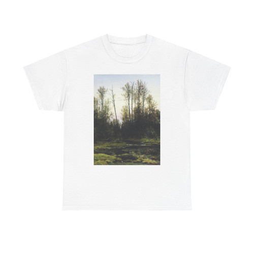 SHISKIN, Ivan Ivanovich - Forest in the spring of 1884 (Artwork) T-Shirt