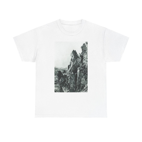 SHISKIN, Ivan Ivanovich - Gurzuf. Rocks 1879 (Artwork) T-Shirt