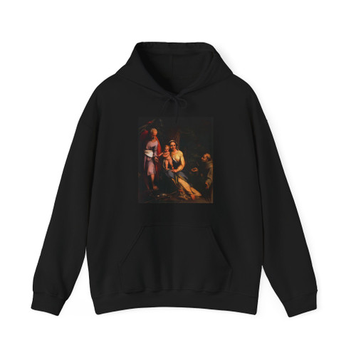 CORREGGIO - The Rest on the Flight to Egypt with Saint Francis (Artwork) Hoodie