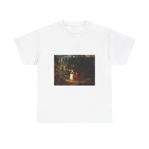 RUBENS, Peter Paul - Rubens in His Garden With Helena Fourment (Artwork) T-Shirt