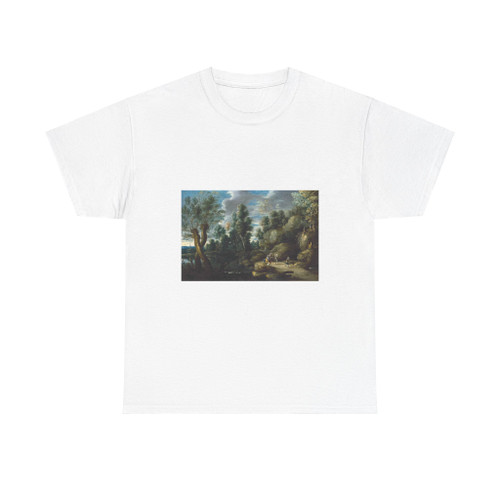 UDEN, Lucas van - River Landscape (Artwork) T-Shirt